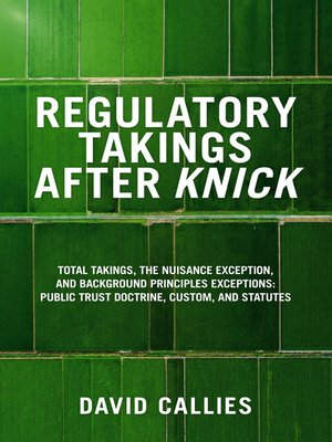 cover image of Regulatory Takings after Knick
